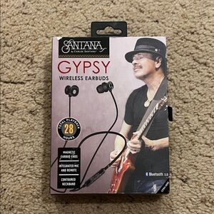 Santana Gypsy Wireless Earbuds - Black